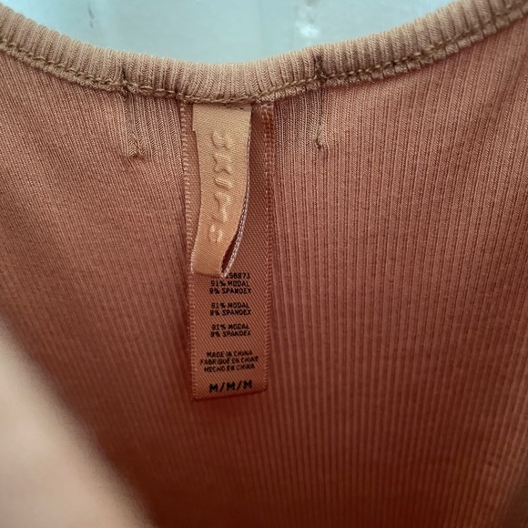 SKIMS soft lounge long slip dress in camel Sz M - Picture 4 of 4